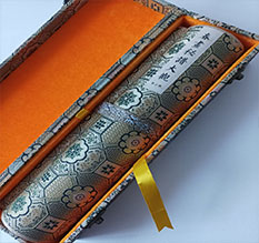 江口书画装裱案例